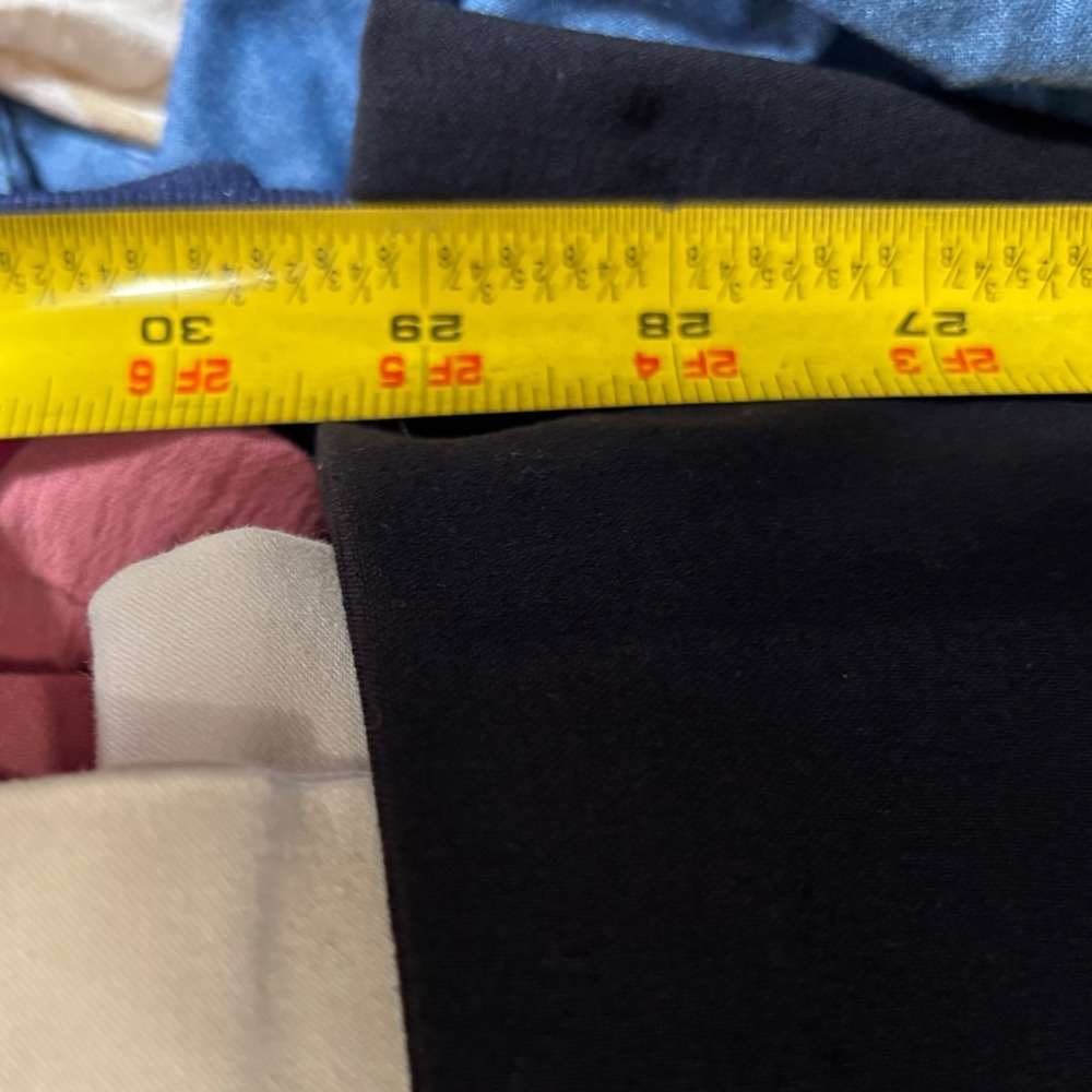 Time and Tru Women Black Trouser Pants 12 P Mid-Rise Bootcut Work‎ Casual - Picture 6 of 10